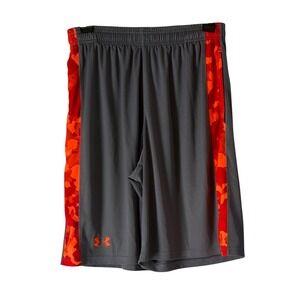 Under Armour Men's Athletic Basketball Shorts Loose Fit Pull On Drawstring Sz M